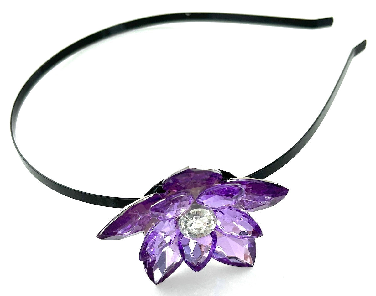 Wholesale Flower Headbands by the Dozen- 2 Colors