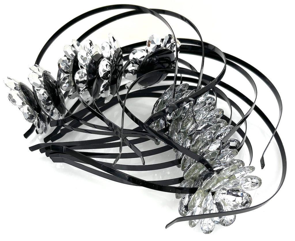 Wholesale Flower Headbands by the Dozen- 2 Colors