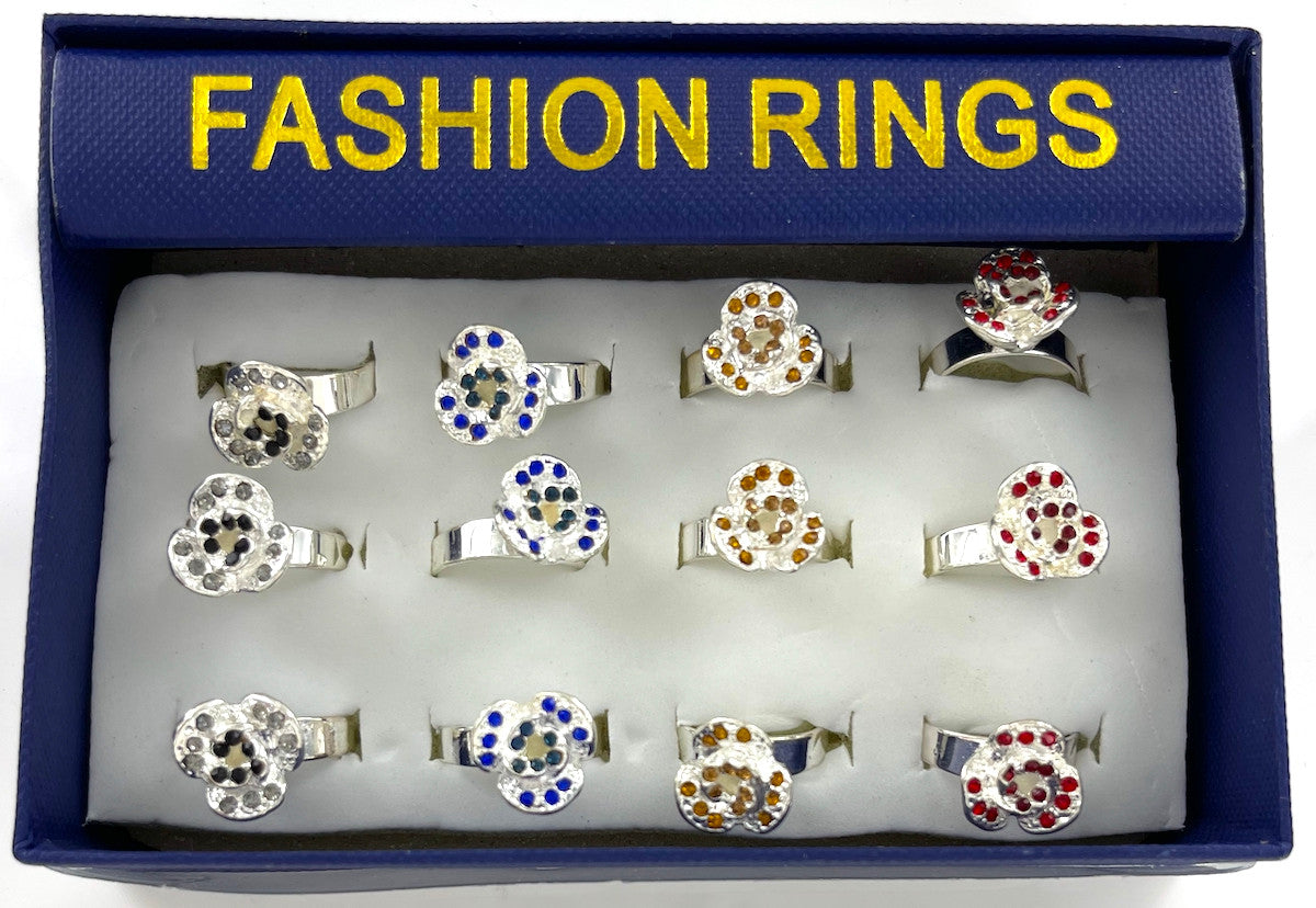 Wholesale Fashion Rings by the Dozen - Dozen Roses