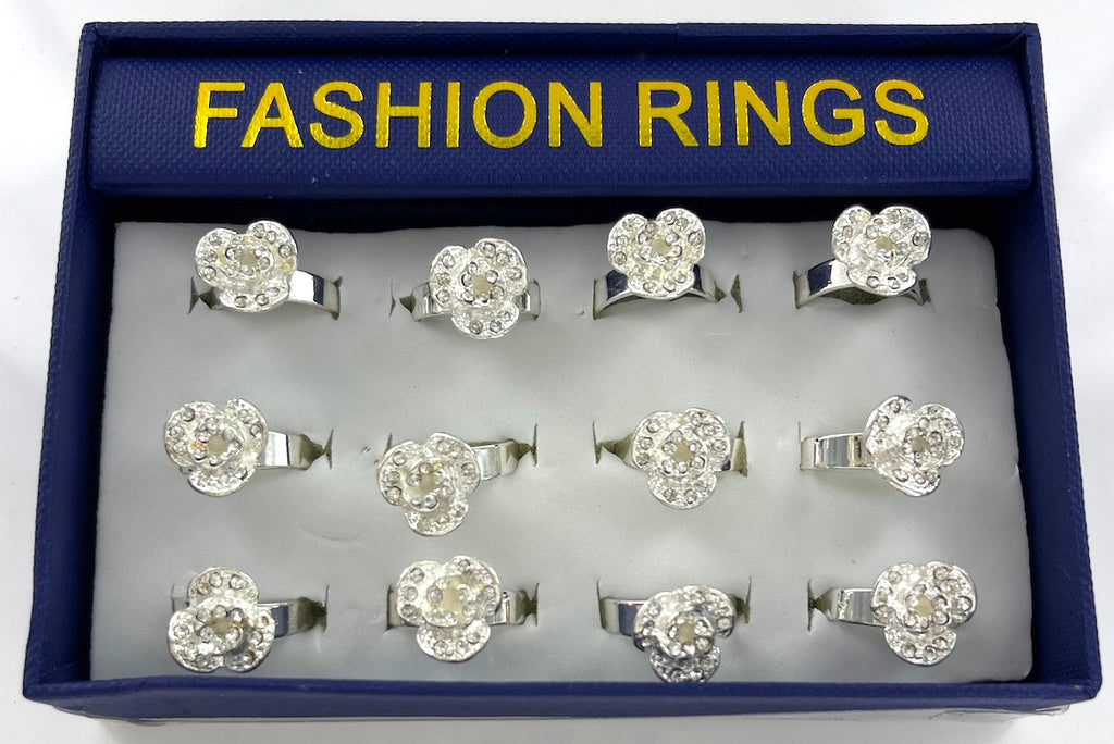 Wholesale Fashion Rings by the Dozen - Dozen Roses