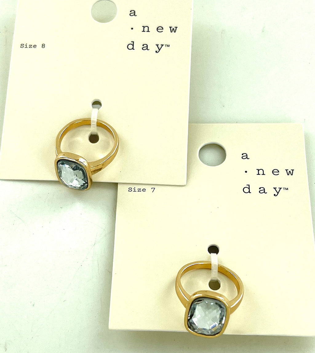 Wholesale Gold Plated and Crystal Ring
