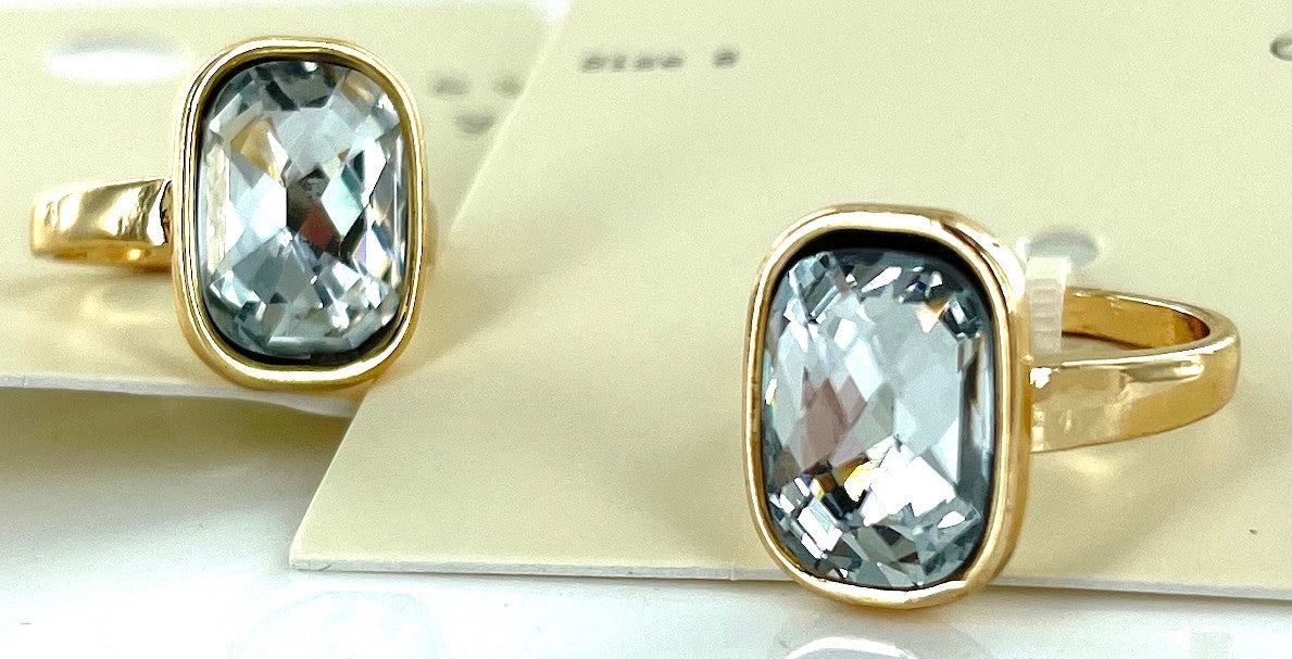 Wholesale Gold Plated and Crystal Ring