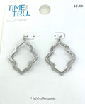 Wholesale Retail Ready Earrings by the Dozen - Time & Tru - Fish Scale Drop