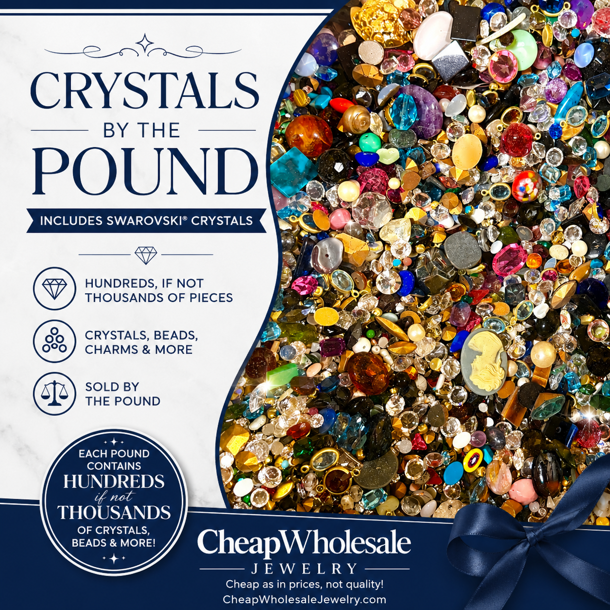 Wholesale Crystals by the Pound
