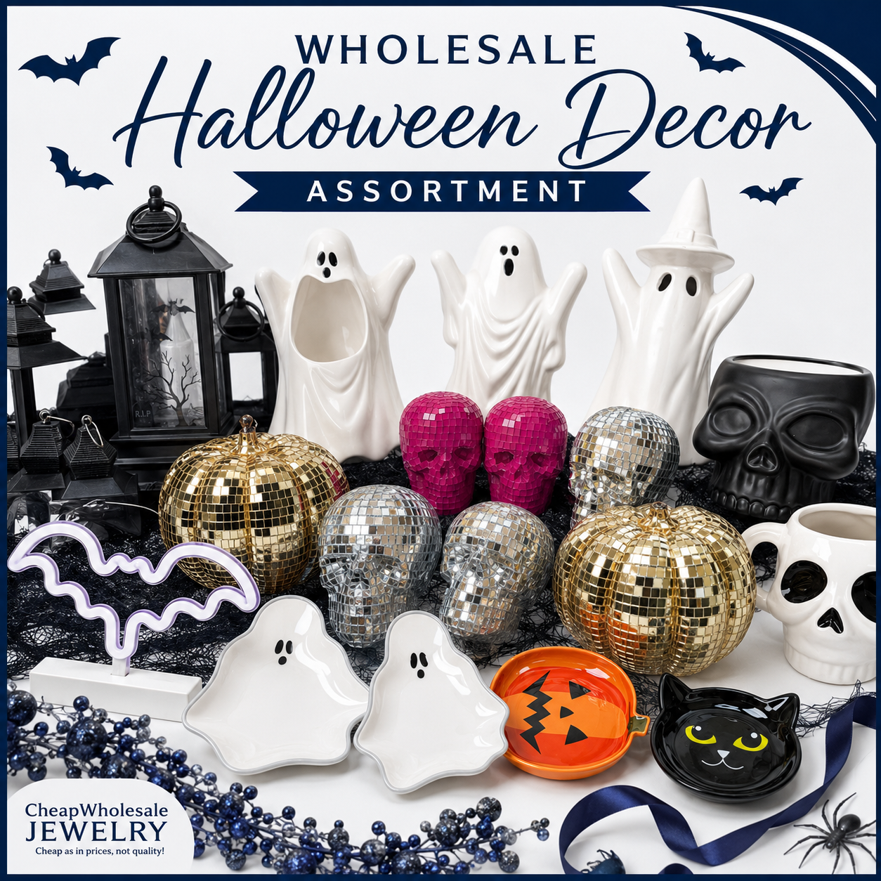 Closeout Halloween Decor by the Dozen