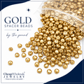 Wholesale Spacer Beads by the Pound - Gold