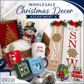 Closeout Christmas Decor by the Dozen