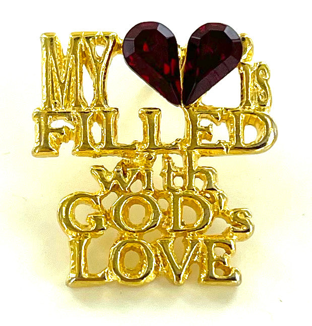 Wholesale Tac Pins by the Dozen - God's Love