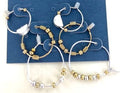 50 Pack Wholesale Name Brand Earrings - 3 Hoops