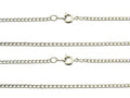Curb Chain : Rhodium : Price Per Gross