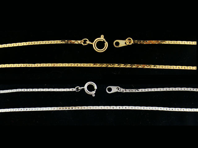 Herringbone Plated Chains : 20 Inch : Price Per Gross