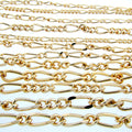 Wholesale 30" Figaro Chain Priced Per Dozen