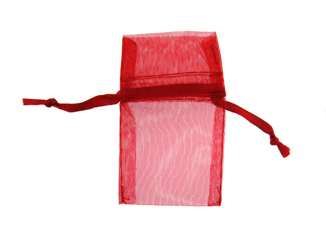 Organza Pouch : 2x2 : Red