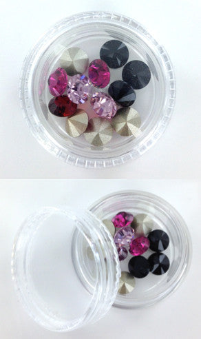 Plastic Bead Container - Round