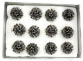 Wholesale Hematite Crystal Rings by the Dozen - Twirl