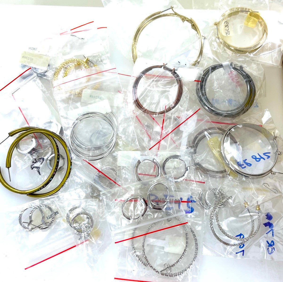 Wholesale Hoop Earring Assortment by the Dozen