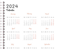 2024 Complete Digital Planner and Organizer