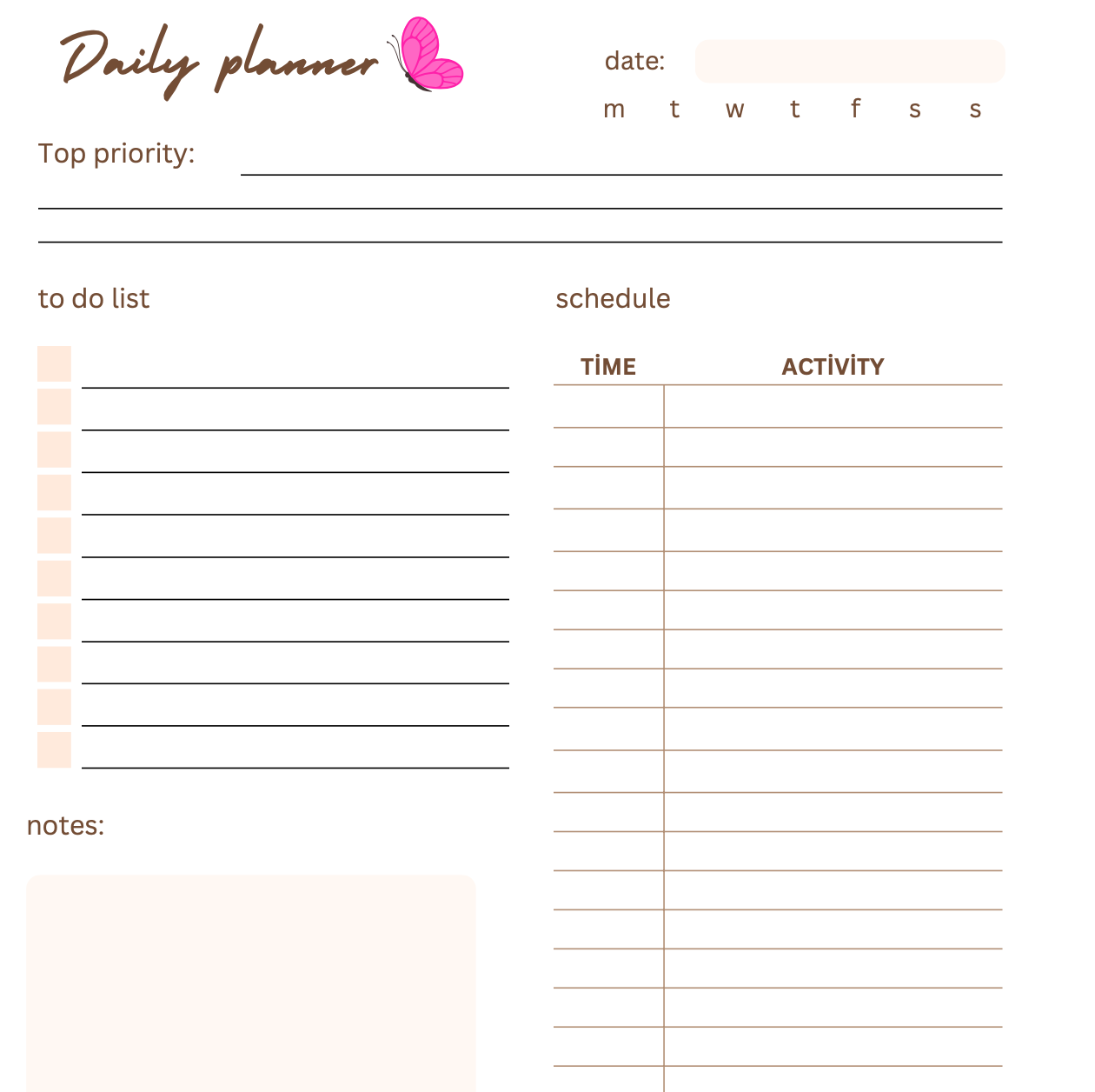 2024 Digital Life Planner and Organizer