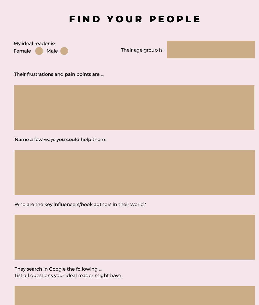 Online Business Blog Planner
