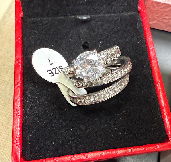 Rings by the Dozen - CZ Gift Box Bridal Sets