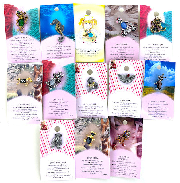 50 Pack Wholesale Lapel Pins - Assorted