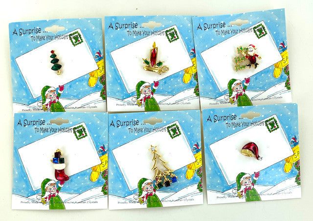 Wholesale Pins by the Dozen - Christmas Theme