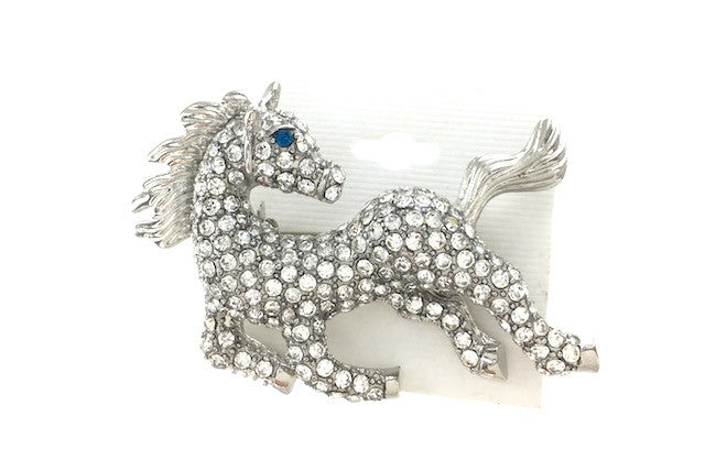 Wholesale Crystal Horse Pin