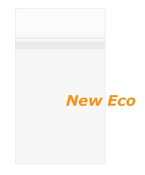 4x5 Eco Friendly Clear Bags - 100 Piece