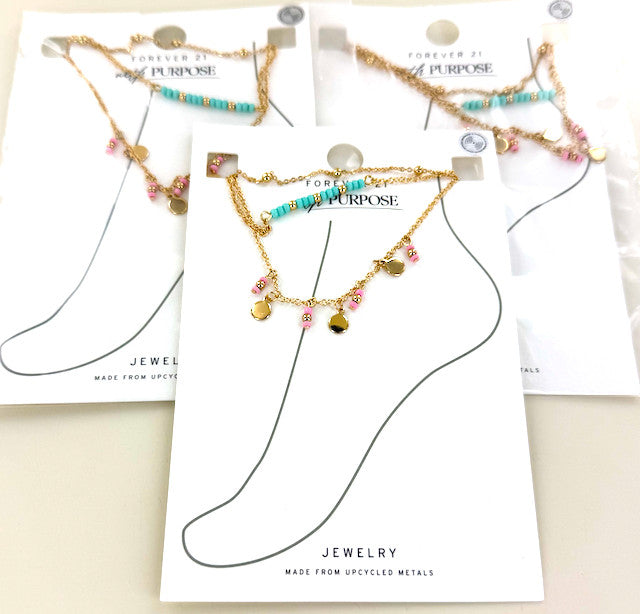 Closeout Forever 21 Ankle Bracelets by the Dozen