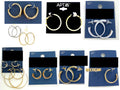 Wholesale Hoop Earrings by the Dozen - Name Brands