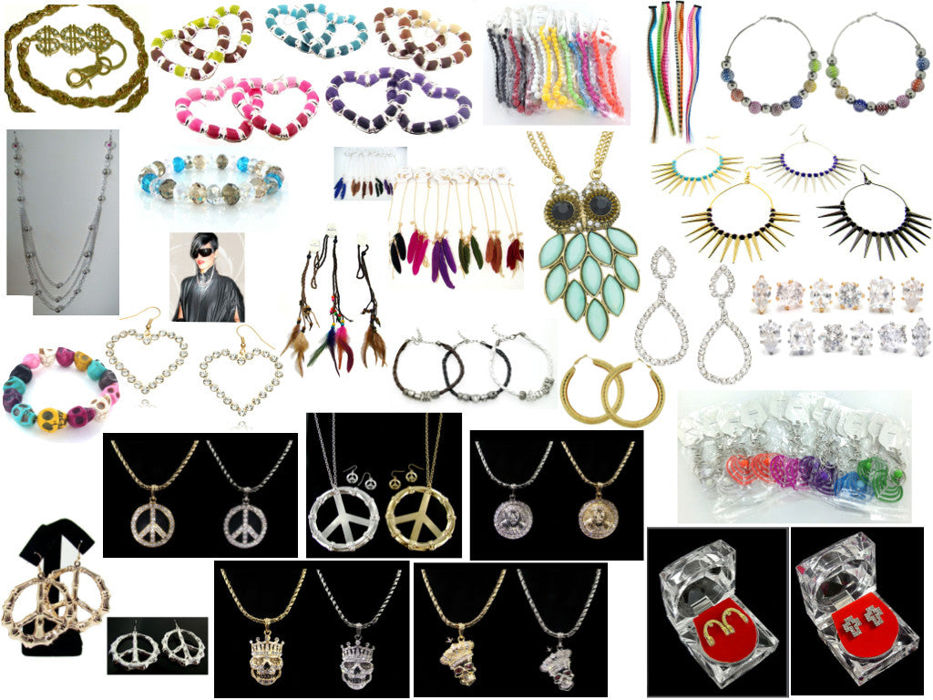 Closeout Jewelry Lot - 1000 Pieces