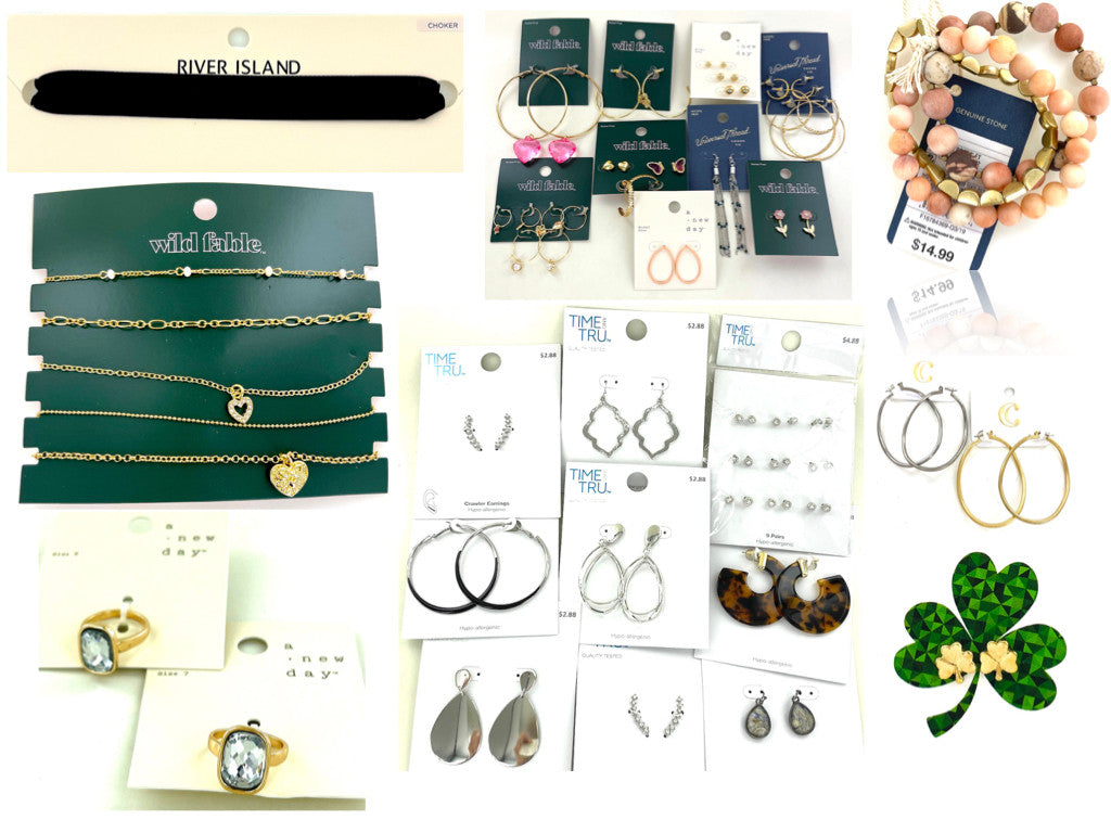 Name Brand Jewelry Closeout - 120 Pieces
