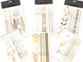 100 Temporary Jewelry Tattoos