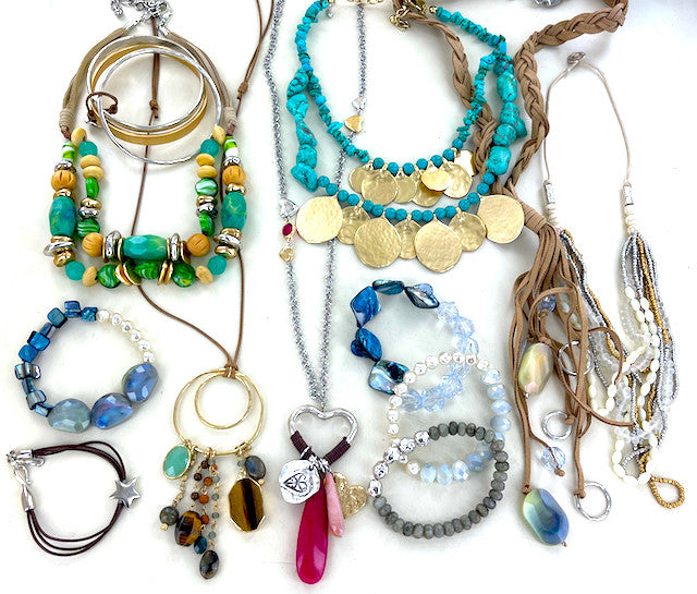 Wholesale Trendy Stone Jewelry by the Dozen