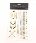 Wholesale Jewelry Tattoos - Geometric Arrow