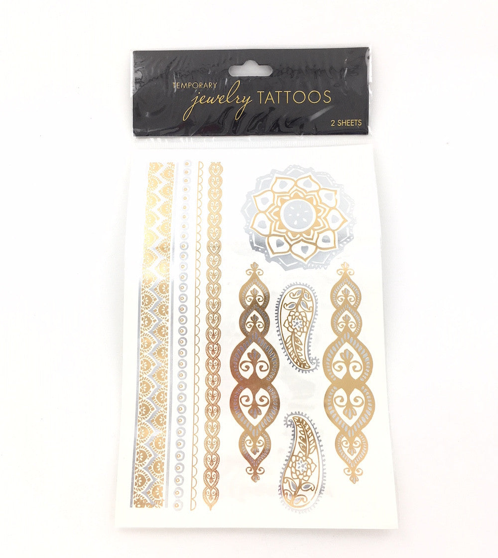Wholesale Jewelry Tattoos - Paisley