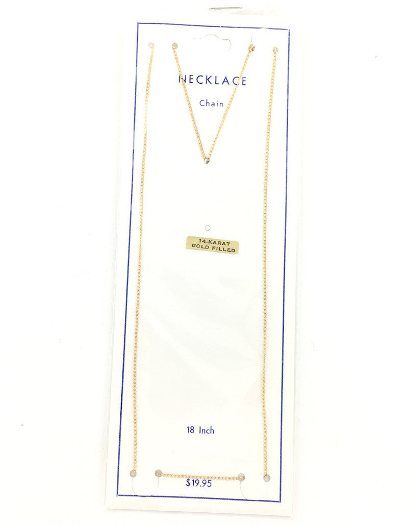 Wholesale Curb Gold Filled Chains