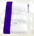 100 Ziplock Bags - 6 x 6