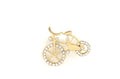Wholesale Golden Bicycle Pin