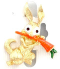 Wholesale Bunny with Carrot Pin