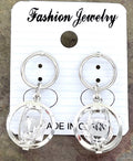 Wholesale Caged Crystal Dangle Earrings by the Dozen