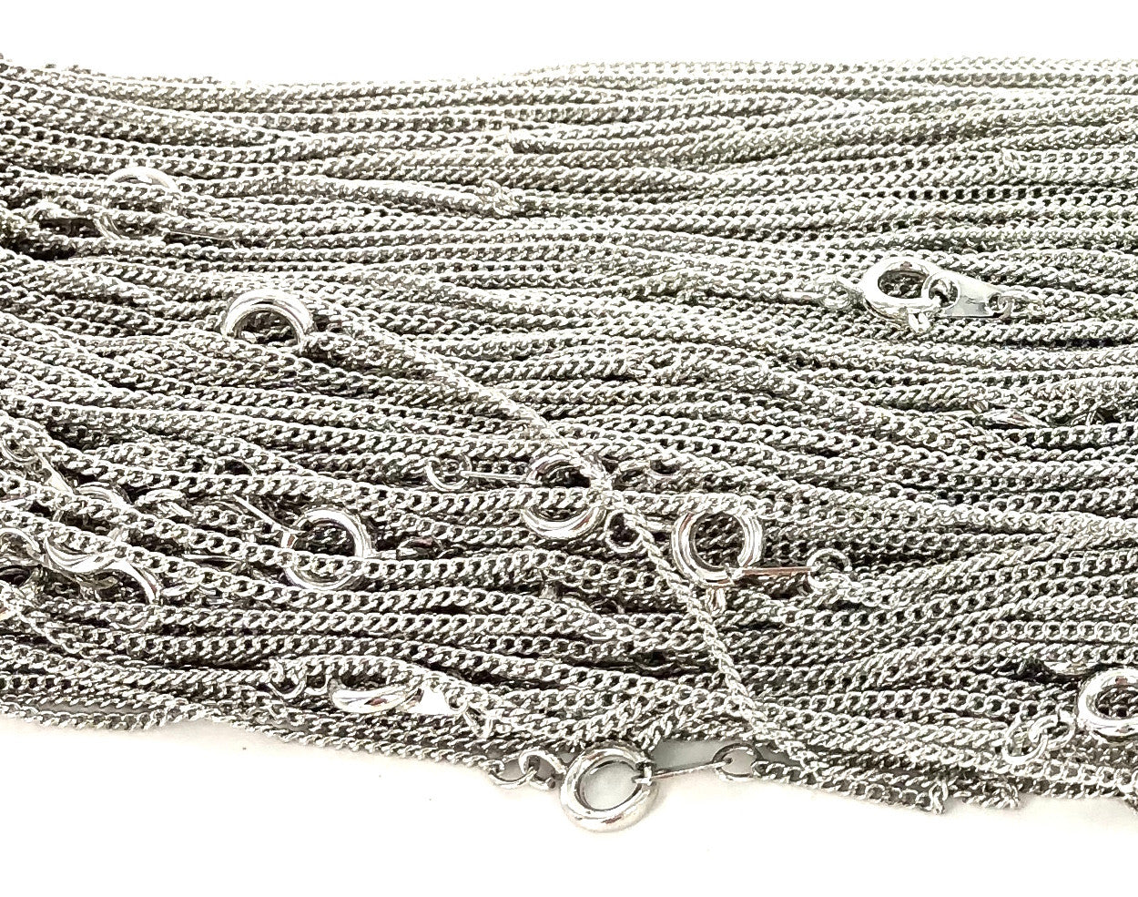 Wholesale Curb Chain by the Gross - 1MM Wide - 18 Inches Long