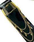 Wholesale Metal Hair Clips by the Dozen - Golden Crosses