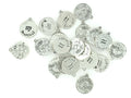 Zinc Alloy Zodiac Charms - 50 Piece