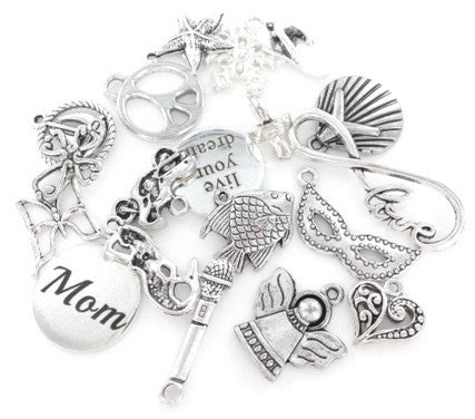 Charms by the Pound - 300 to 400 Pieces Assorted