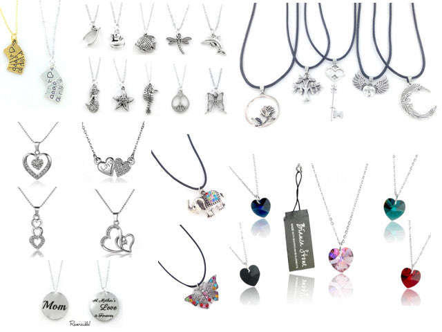 100 Piece Bulk Necklace Lot
