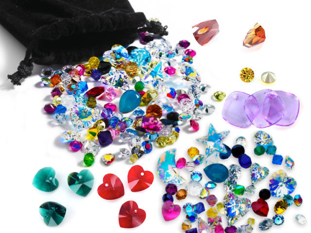 50 Carats of Assorted Swarovski Crystals